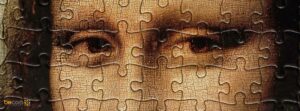 Mona Lisa Eyes Puzzle
